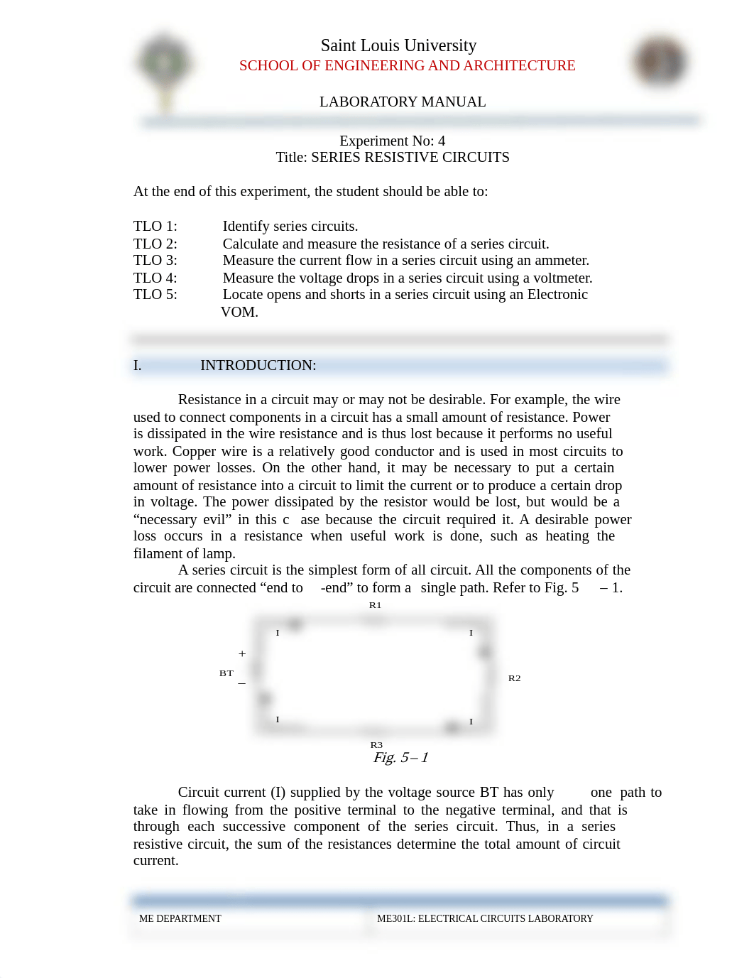 Experiment 4 - Series Resistive Circuits.pdf_dug07hrrkn5_page1