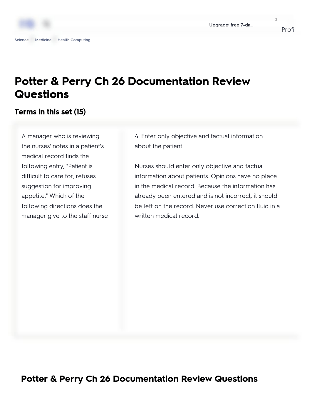 Potter & Perry Ch 26 Documentation Review Questions Flashcards _ Quizlet.pdf_dug2slioc16_page1