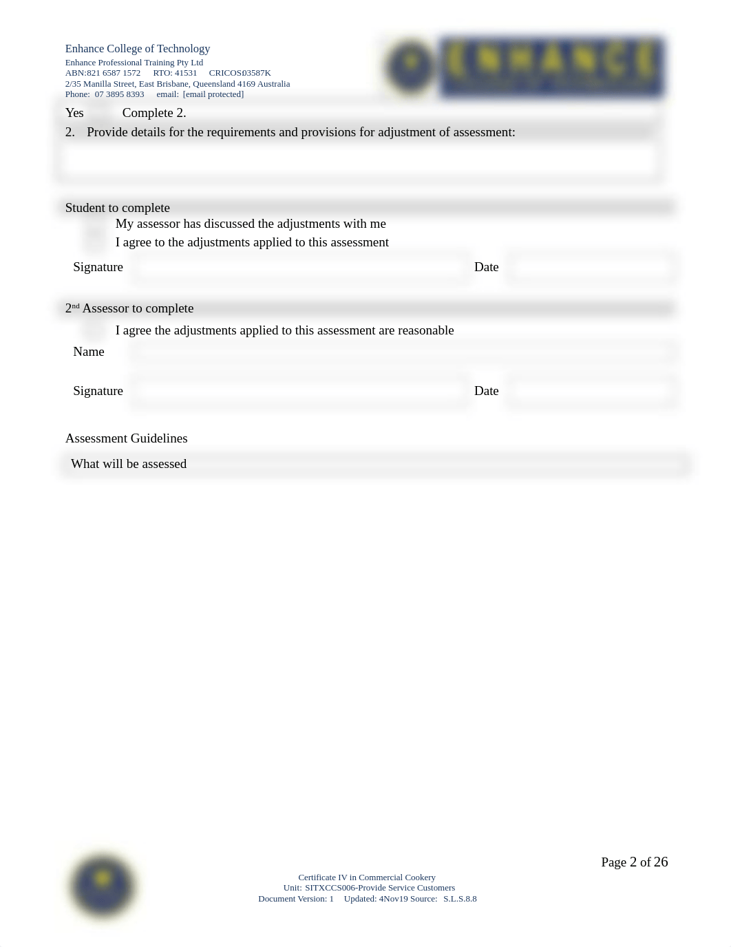 1. S.Q.A- Provide Service to Customers.docx_dugd2cxl6ck_page2