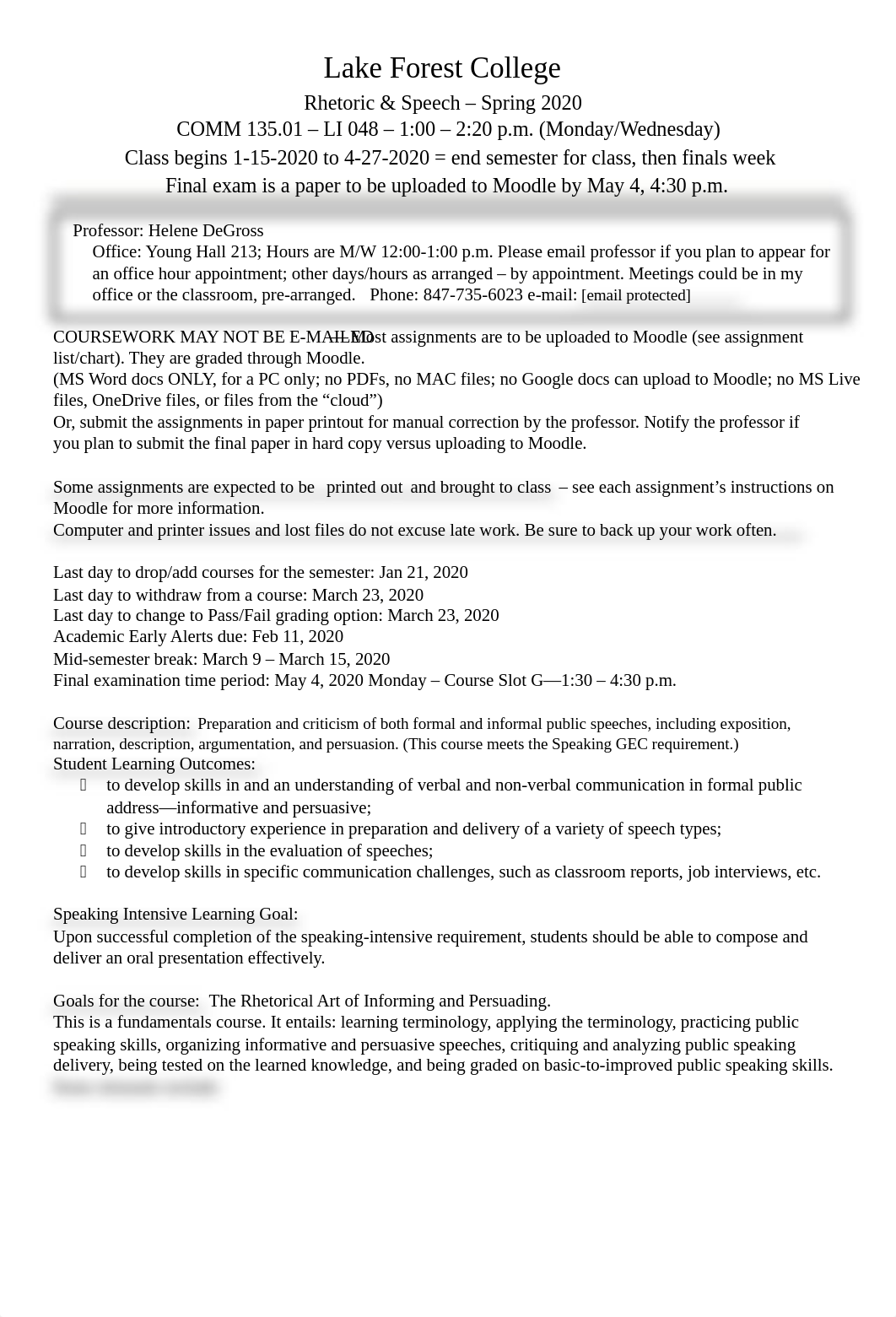 LFC Sp 20 SI CMM 135 01 syllabus DeGross (3).docx_dugjhea85iq_page1