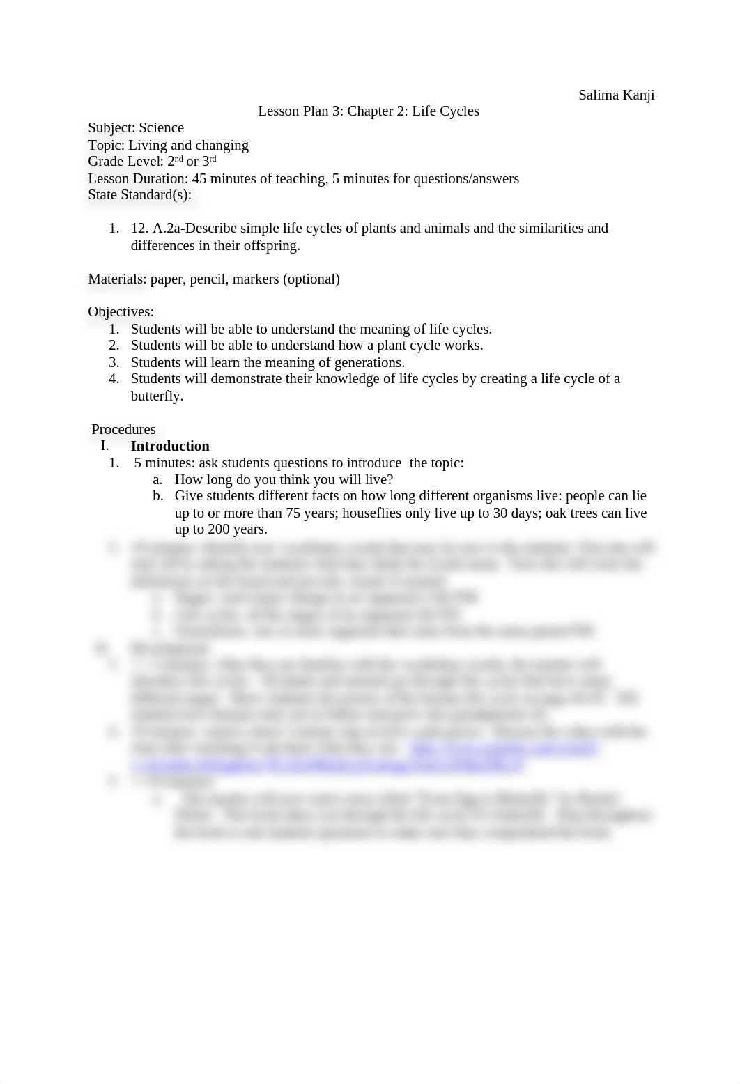 Life Science Lesson Plan 3 301_dugp92m60hn_page1