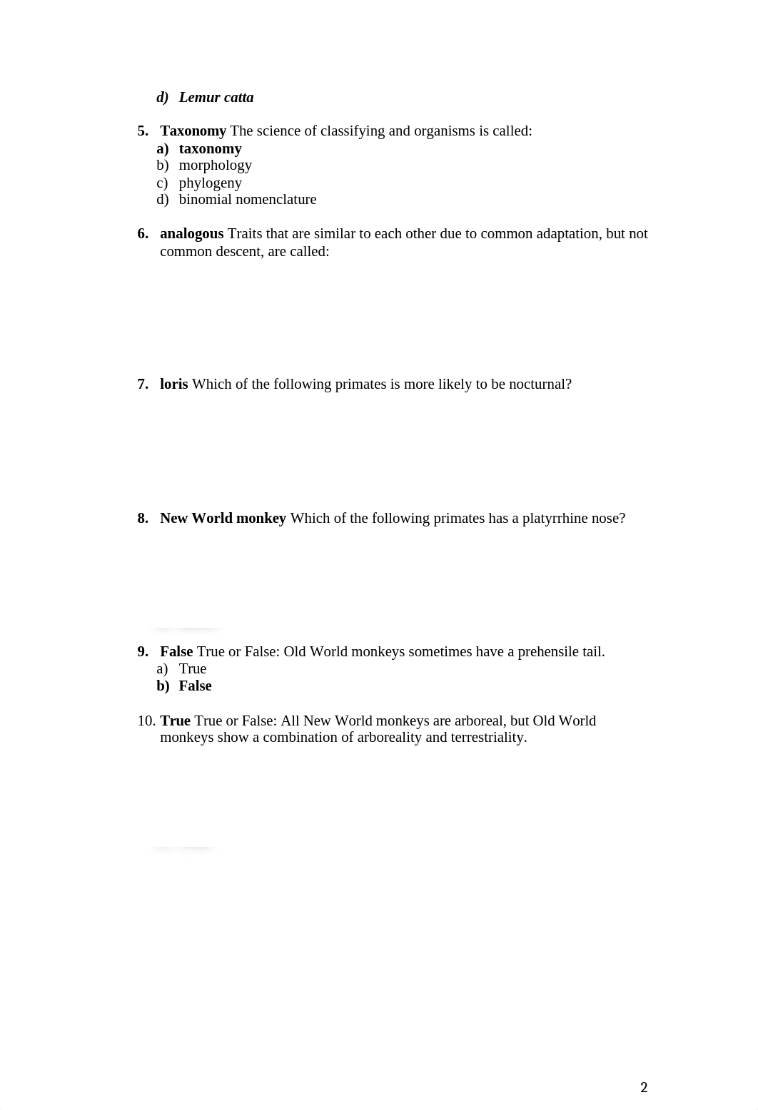 Primate Classification Lab (1) Sam St CLair.docx_duh2aq293im_page2