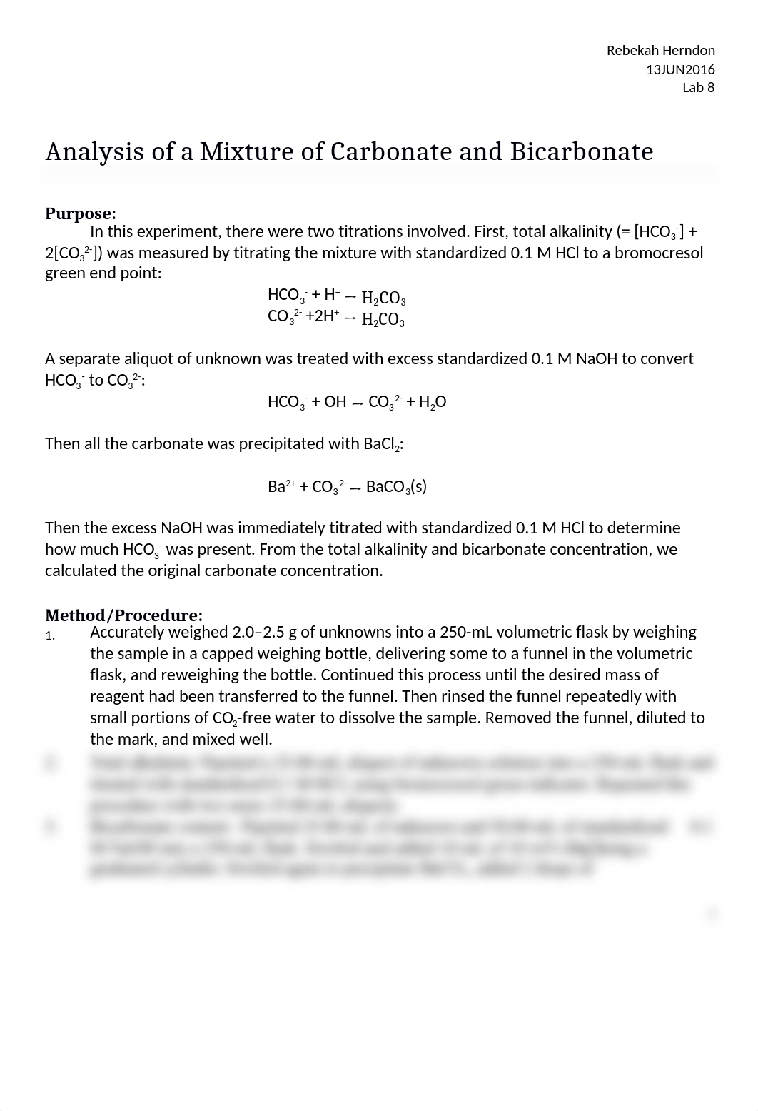 Analysis of a Mixture of Carbonate and Bicarbonate.docx_duhaz18rx7f_page1