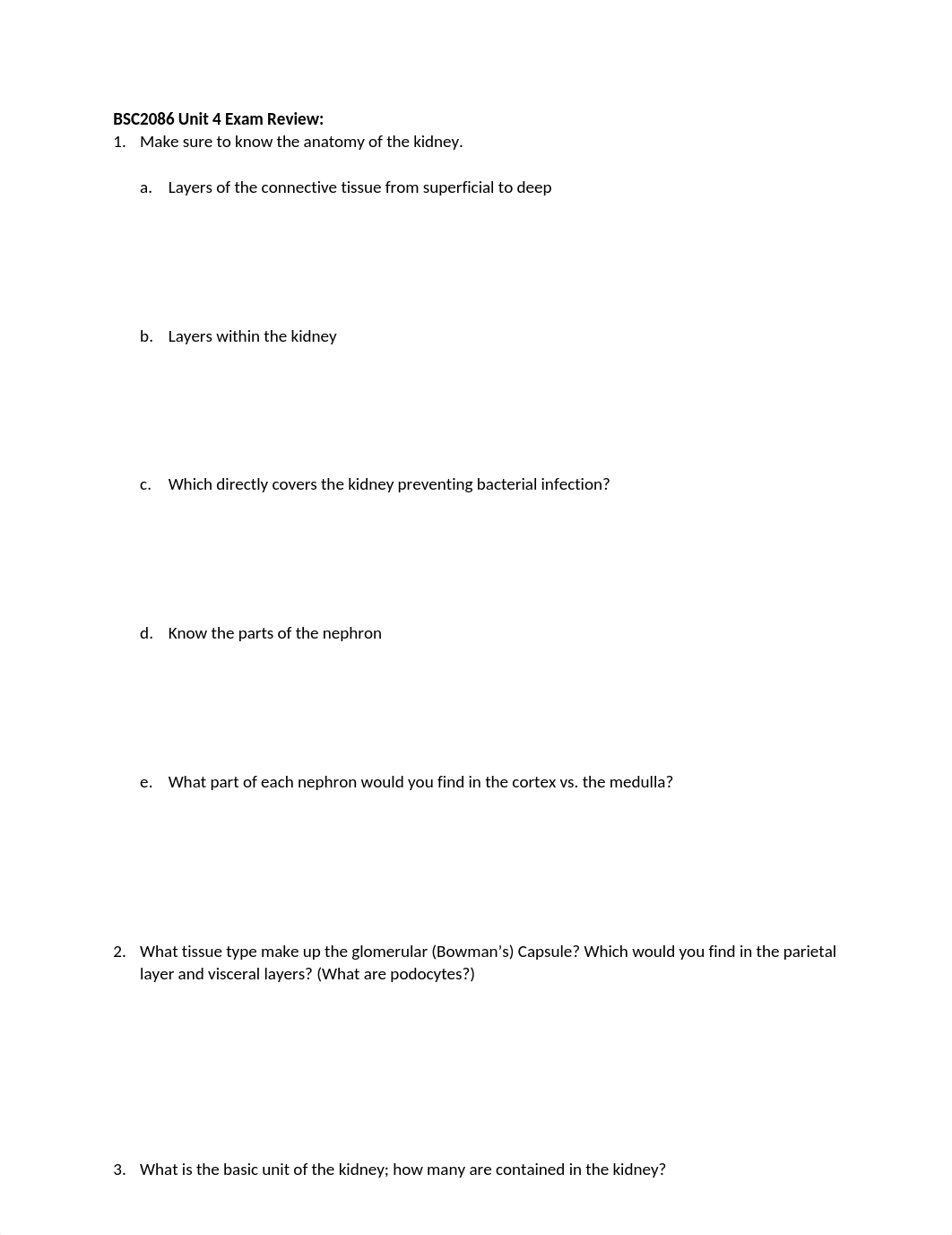 BSC2086 Unit 4 Study Guide.docx_duhegjzeb13_page1