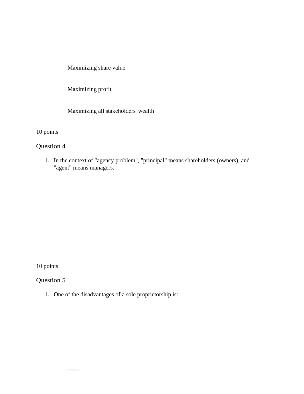 Chapter 1 Quiz Principles of Finance_duhfbosxsmd_page2