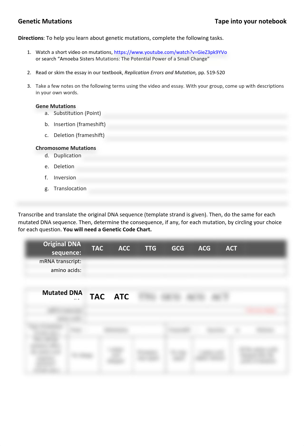 Genetic Mutations Practice Worksheet TRY THIS 1516h.pdf_duhfu36dknc_page1