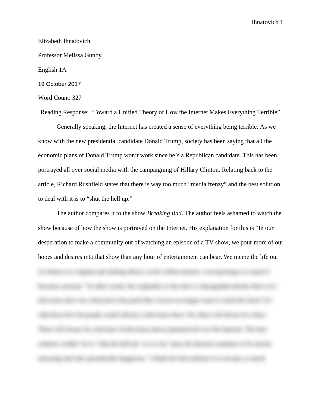 Reading Response Toward a Unified Theory of How the Internet Makes Everything Terrible.docx_duiud8qr82l_page1