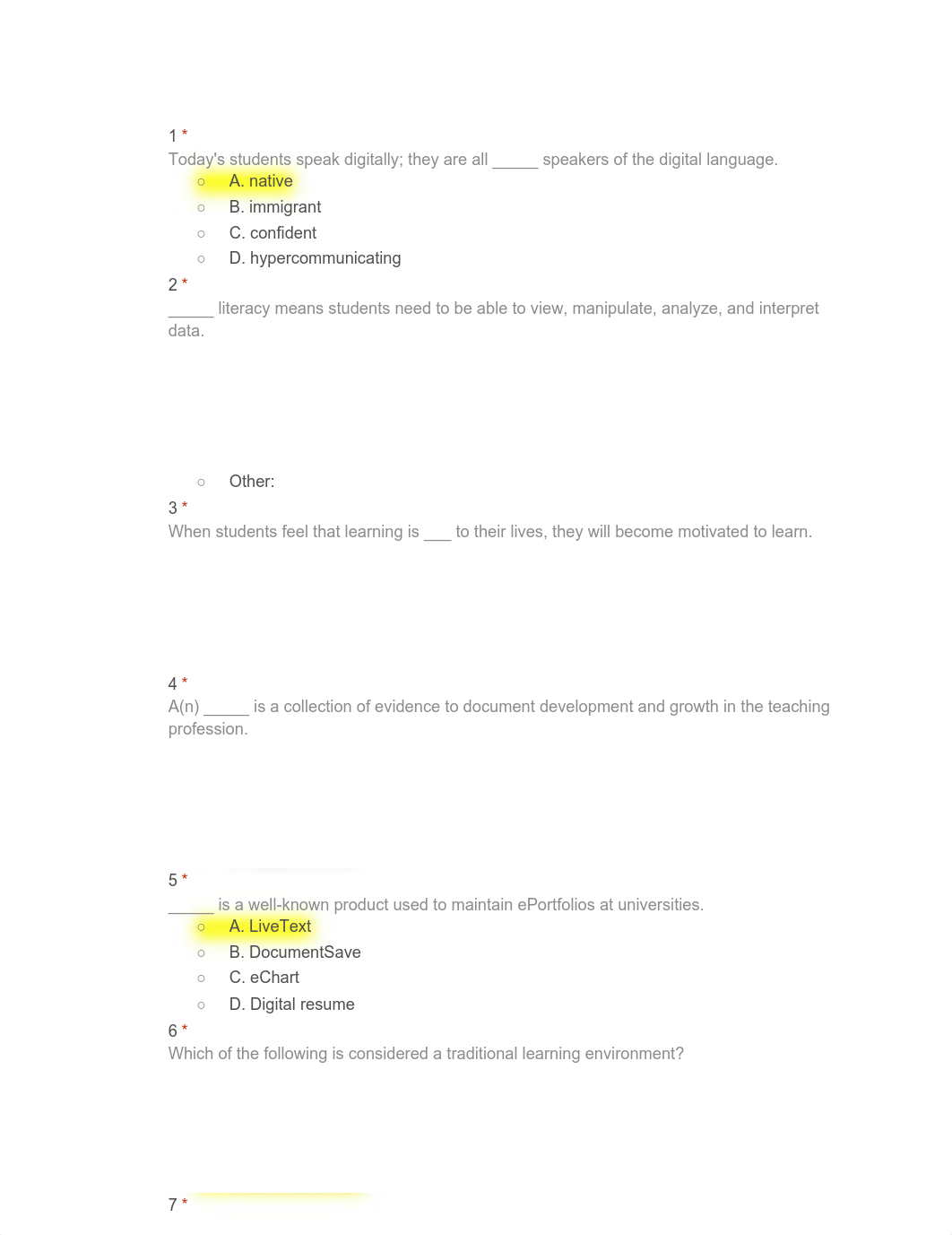 CSC 103 Exam One CH 1-4 FL16.pdf_dujs6v2q3rw_page1