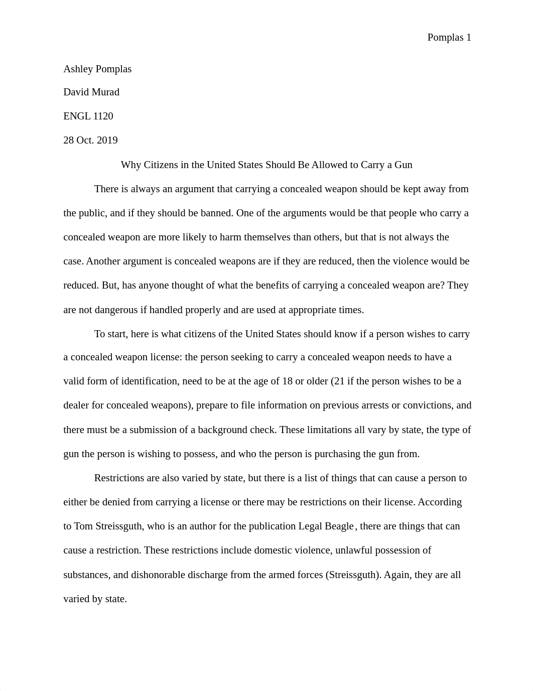 Counterargument Essay - Gun Control_dujsqvun6xk_page1