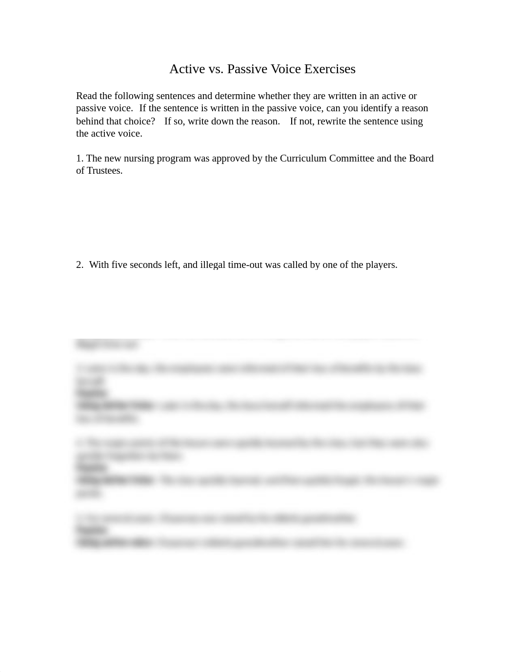 Active vs Passive Exercises ENC 1101 Level 2.docx_dukp0hk3xaj_page1