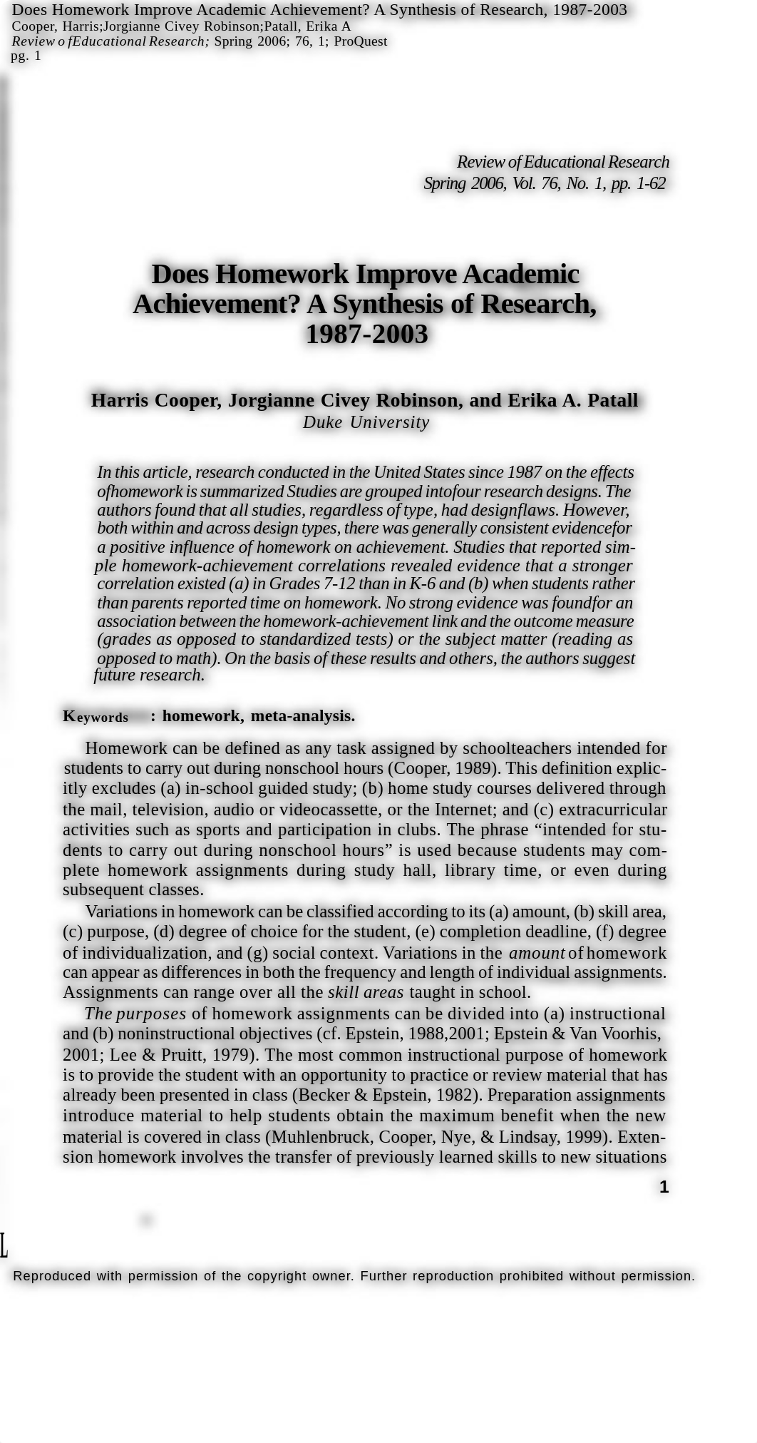 Does-Homework-Improve-Academic-Achieve­ment-A-Synthesis-of-Research-FIXED.pdf_dul3ocd0w3y_page1