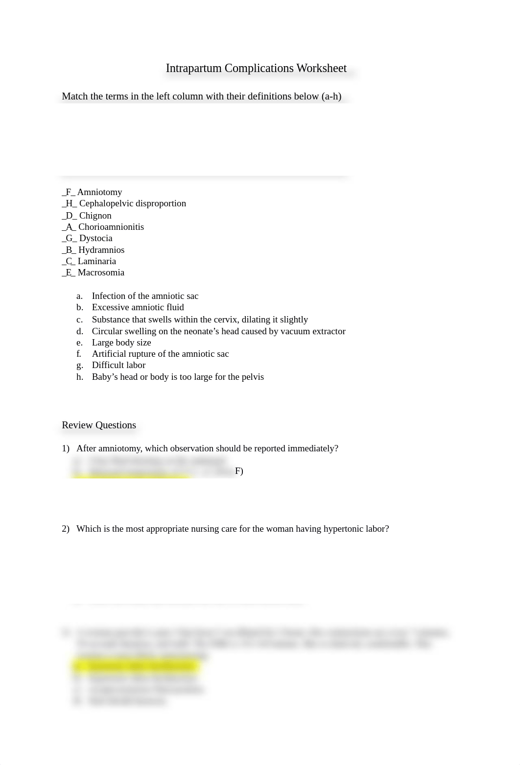 Intrapartum Complications Worksheet Student FA21.docx_dul3xej8me3_page1