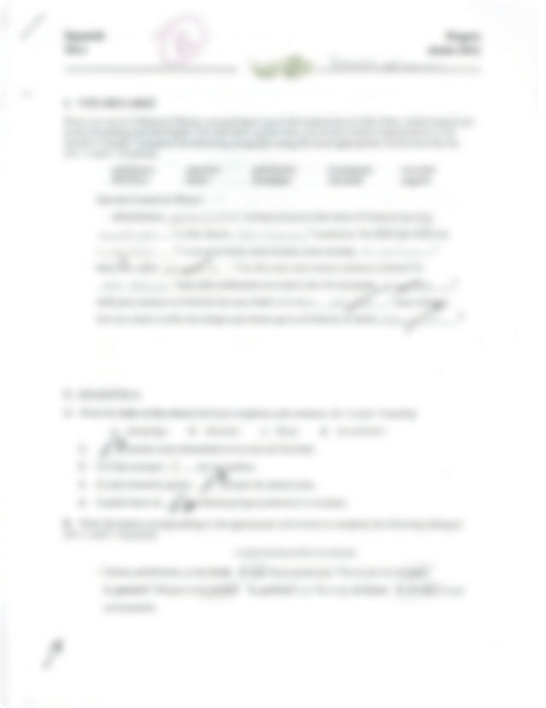 SPA 103 Exam 2 with Answers_dul4520ang7_page1