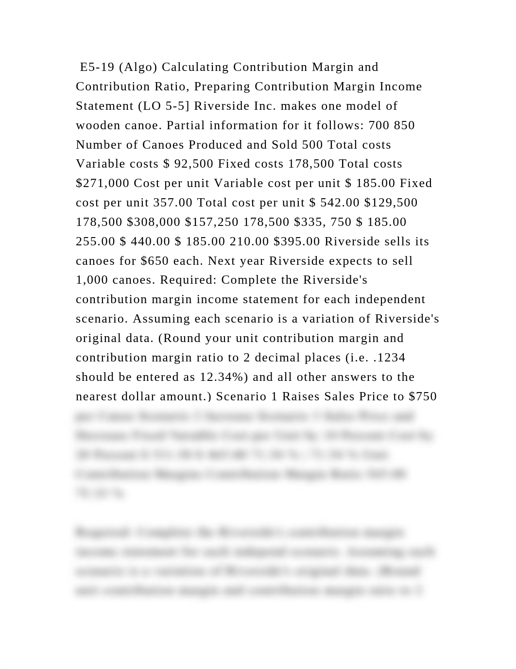 E5-19 (Algo) Calculating Contribution Margin and Contribution Ratio, .docx_dul8i3iiim9_page2