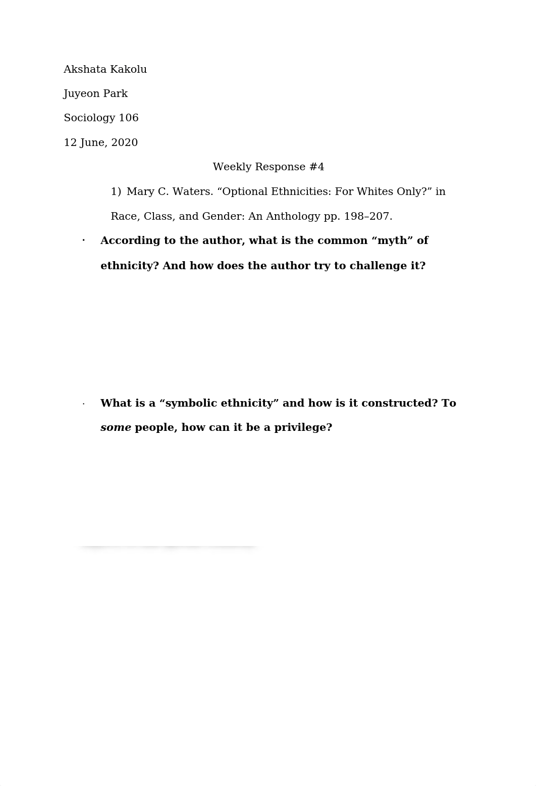 Sociology 104 Weekly Response 4.docx_duld8lhvwyg_page1