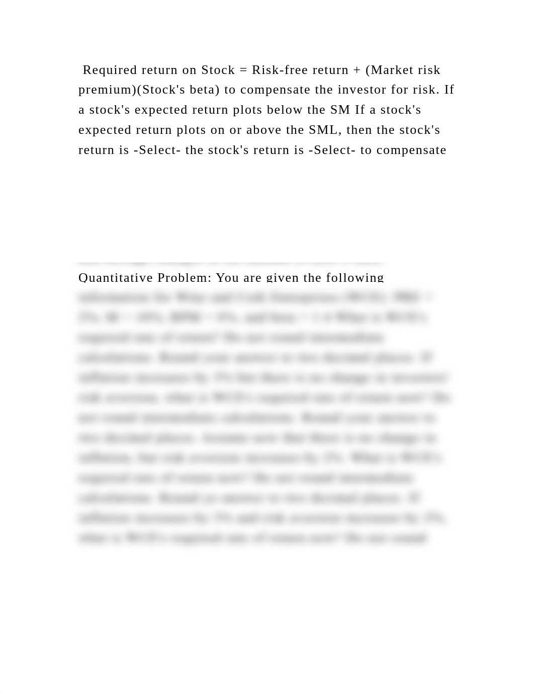 Required return on Stock = Risk-free return + (Market risk premium)(S.docx_duldsozhgmp_page2