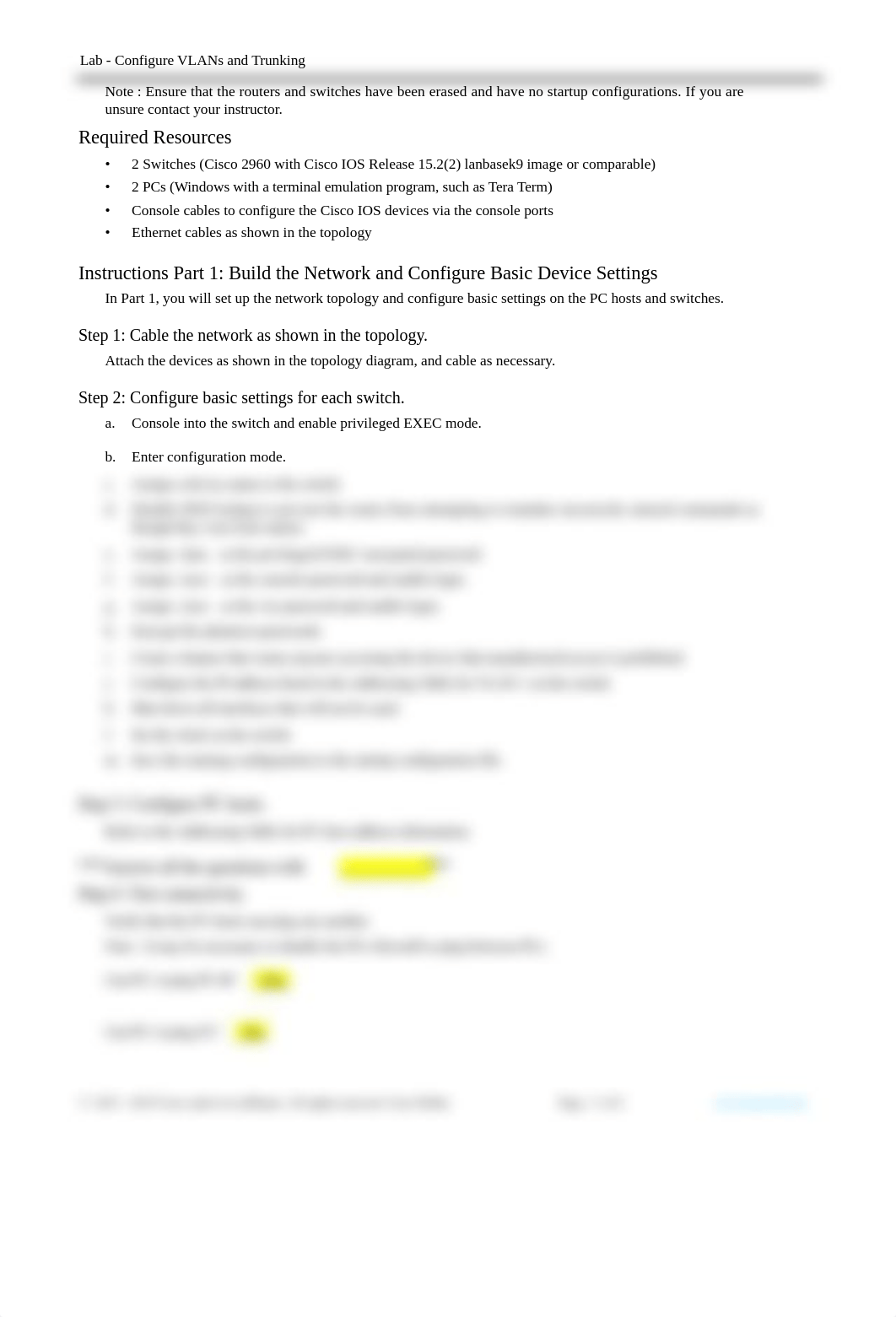 3.4.6 Lab - Configure VLANs and Trunking(1).docx_duls63api1r_page2