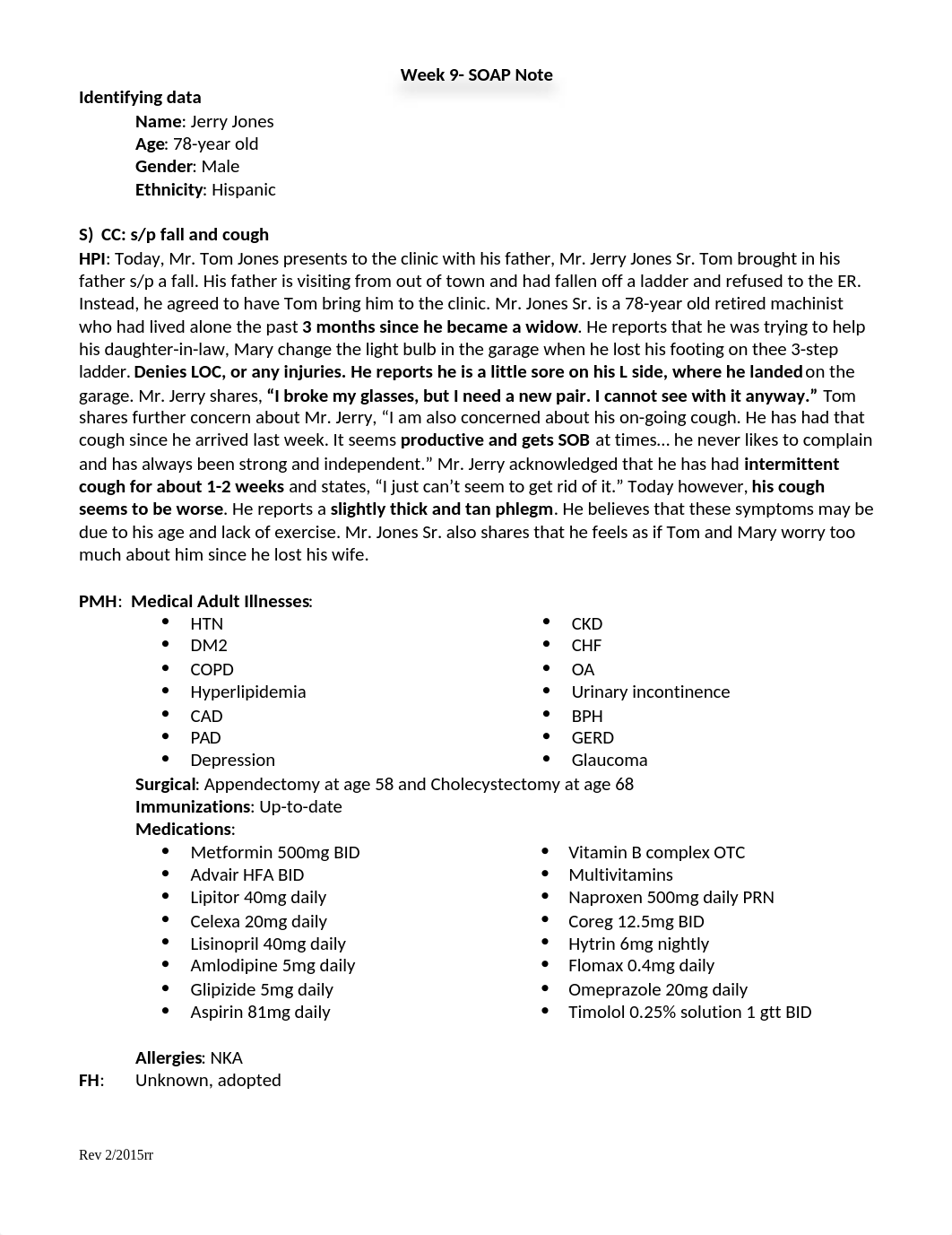 Week 9- Geriatric Visit with Jerry.doc_dulsl7xl2b0_page1