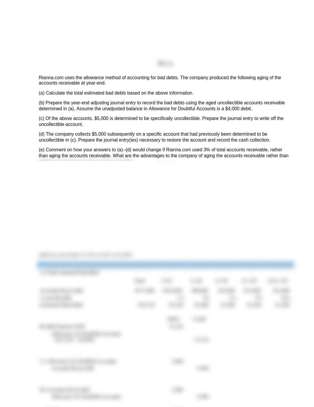 P8-1A
Rianna.com uses the allowance method of accounting for bad debts_dultr98bns1_page1