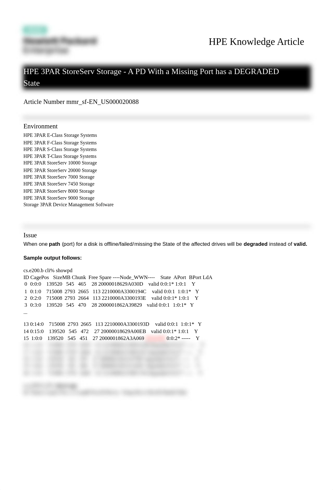 HPE 3PAR StoreServ Storage - A PD With a Missing Port has a DEGRADED State.pdf_dulvpb7fnem_page1