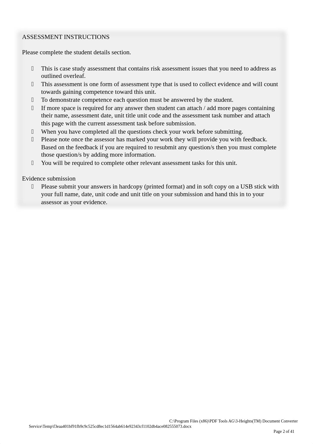 BSBRSK501 Assessment 2 CASE STUDY  v.3.2.pdf_dulyi00a87v_page2