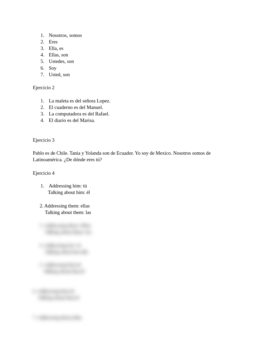 Lauryn Gahkila - Chapter 1- Subject Pronouns and the Present tense of ser Practice.docx_dum18g6foi6_page1