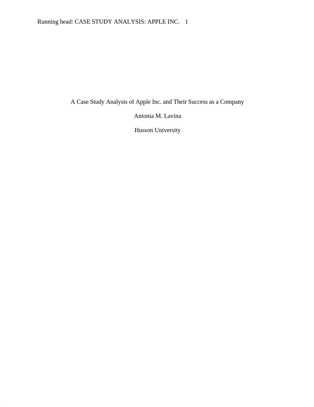 A Case Study Analysis of Apple Inc.docx_dum1fcgwox7_page1