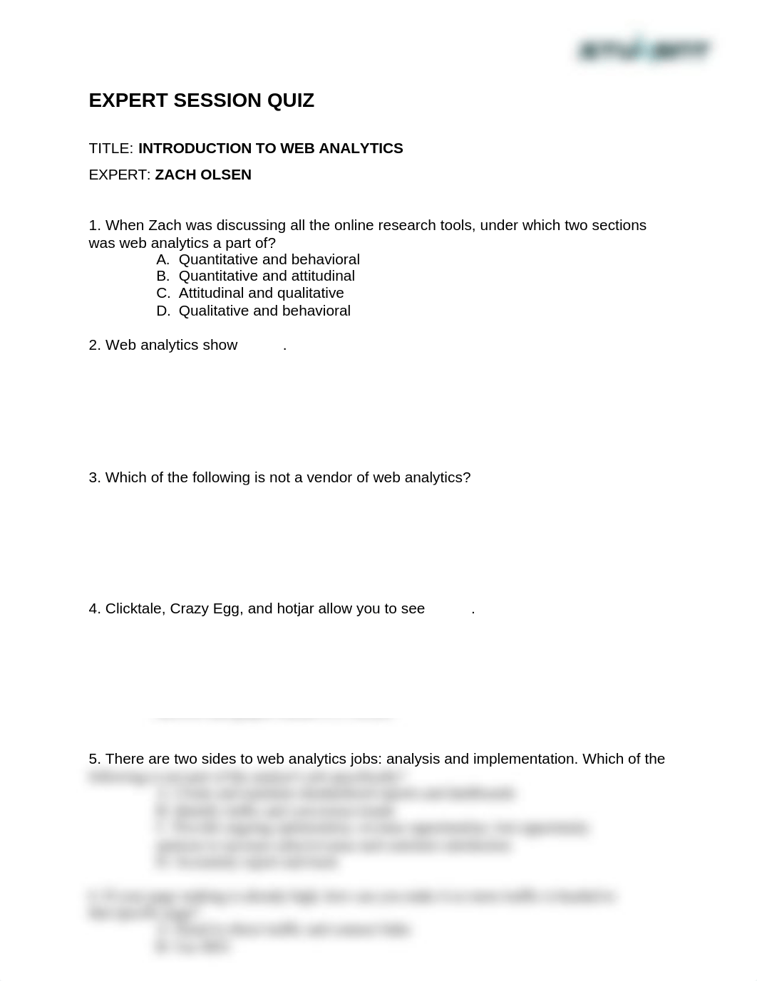 Expert Sessions Quiz Zach Olsen-Into to web analytics.docx_dumc5ix0azd_page1