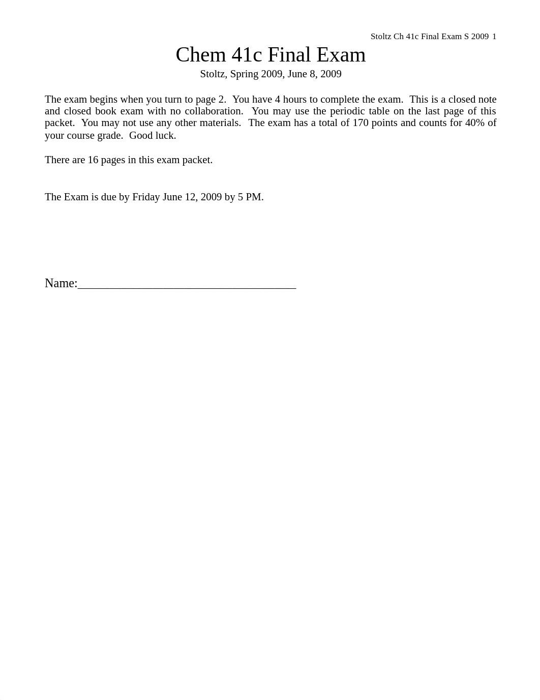 Final Exam Answer key S2009_dummkacjbrh_page1