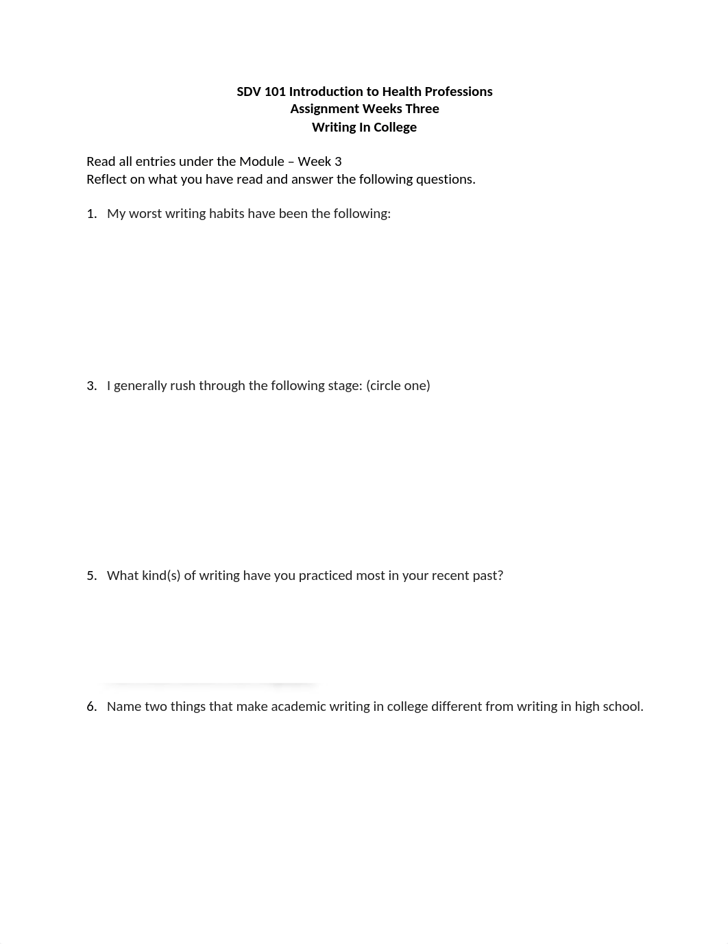 SDV 101 Writing in College - Week 3-1.docx_dumozhfh0uc_page1