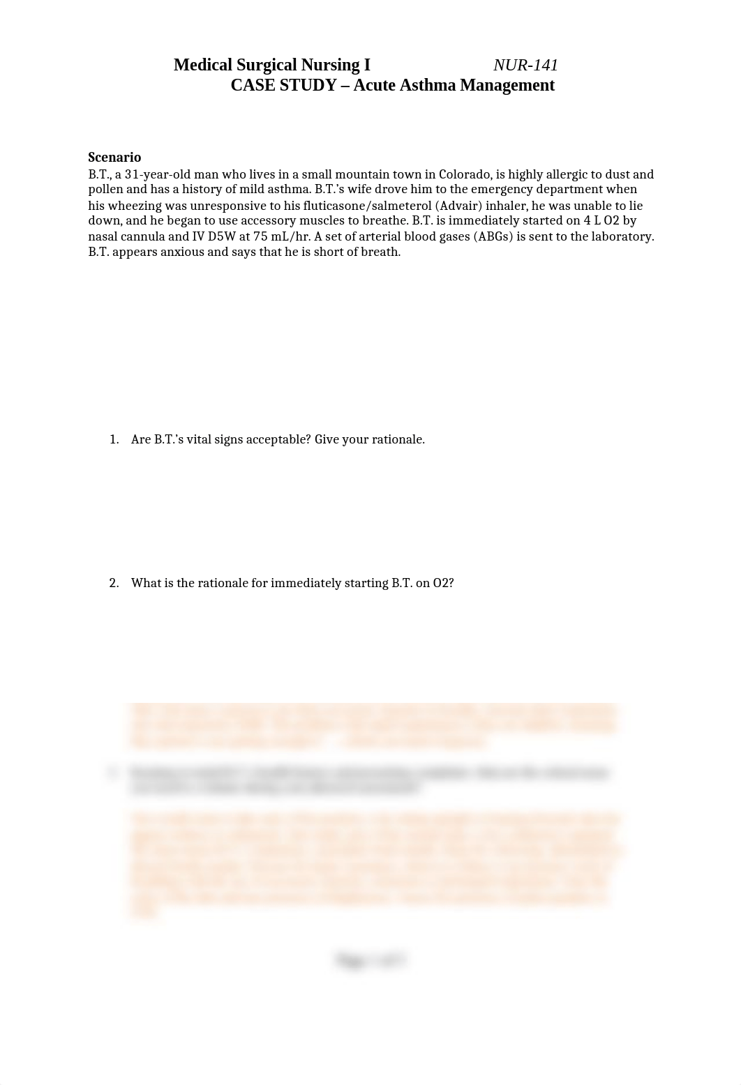 CASE STUDY Acute Asthma Management.docx_dumrixbyan3_page1