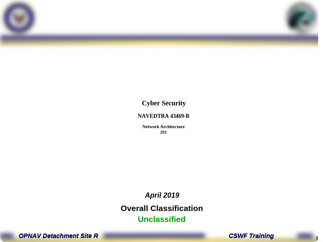 OPNAV CSWF PQS - 201 Network Architecture.ppt_dumzsnt0wj0_page1