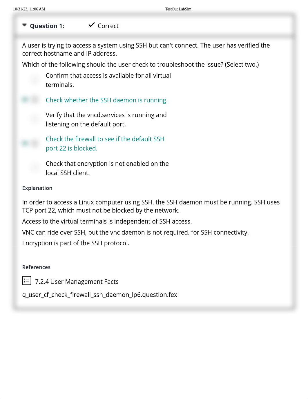 TestOut LabSim 7.2.11 Practice Questions Linux.pdf_dun3b3cgewh_page2