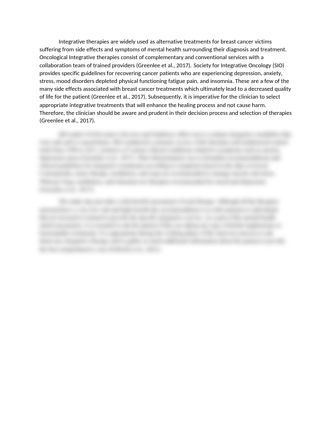 Integrative therapies are widely used as alternative treatments for breast cancer victims suffering_dunil8qeze6_page1