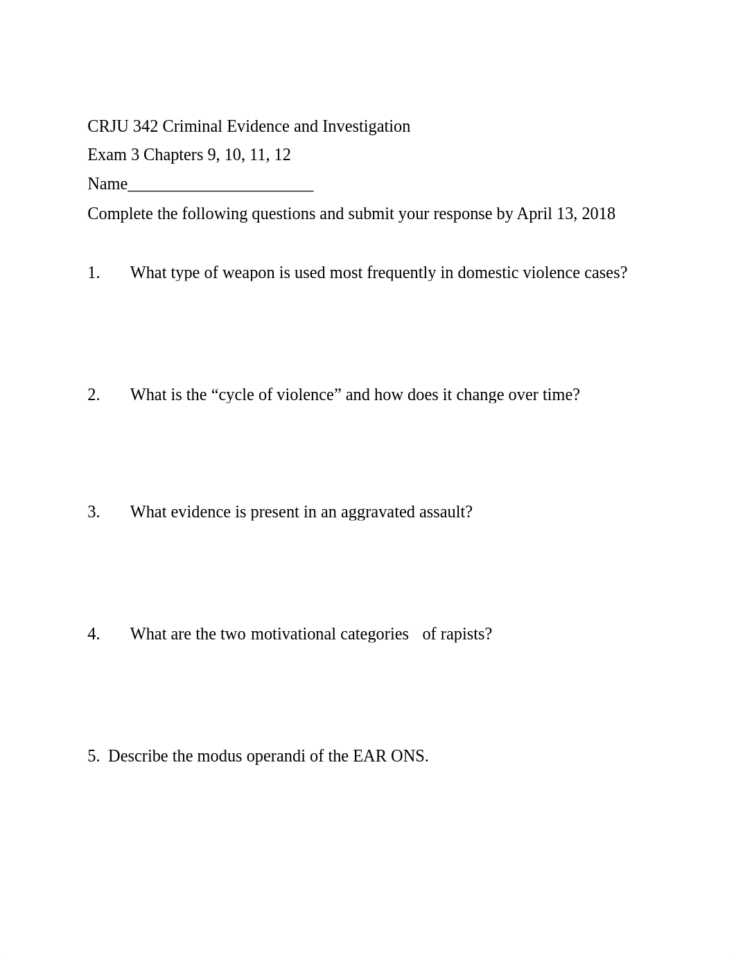 CRJU 342 Exam 3 for Class.docx_dunva2vdtnf_page1