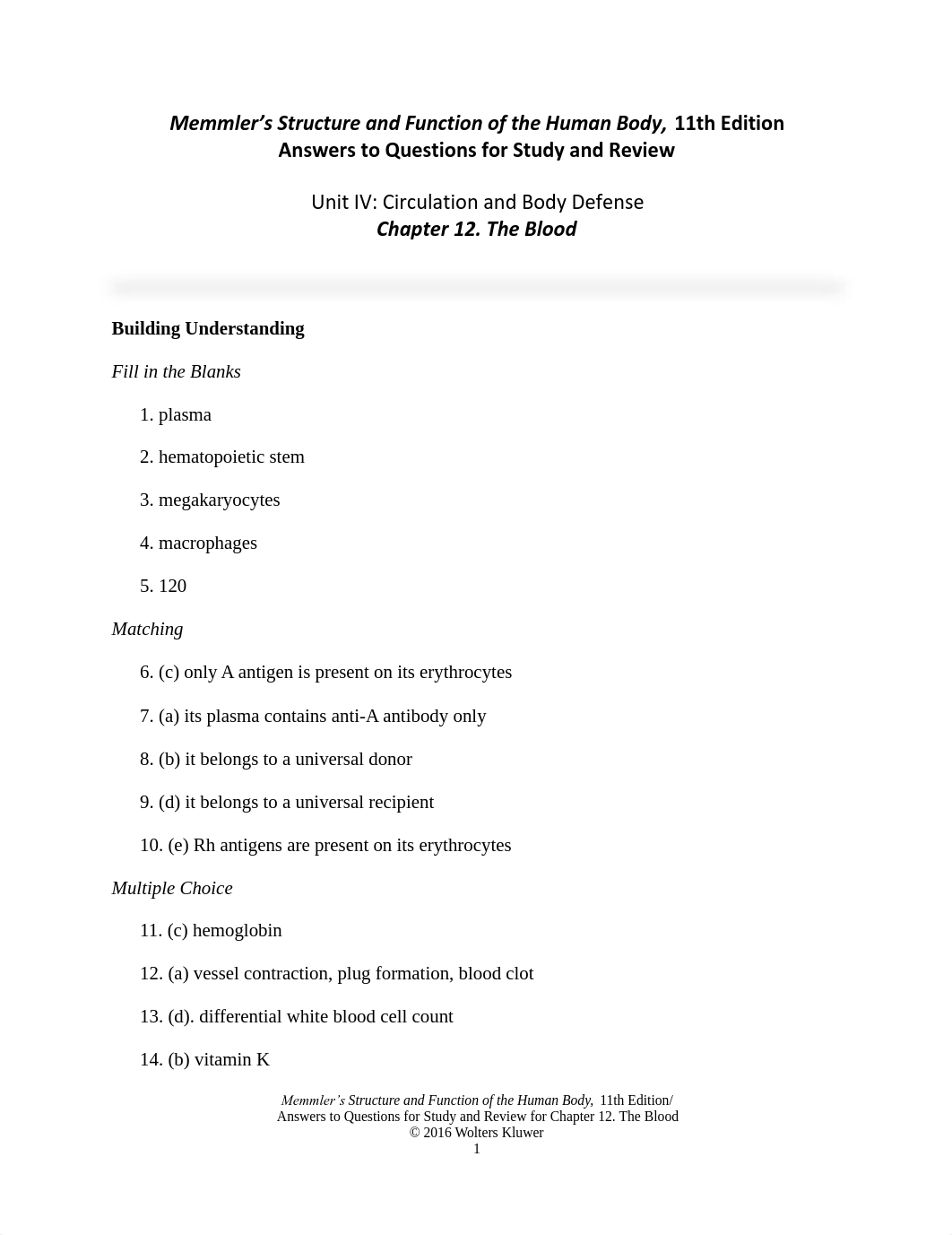 Chapter 12 Study and Review Answers Memmlers Structure and Function of the Human Body_duo44rjk7ca_page1