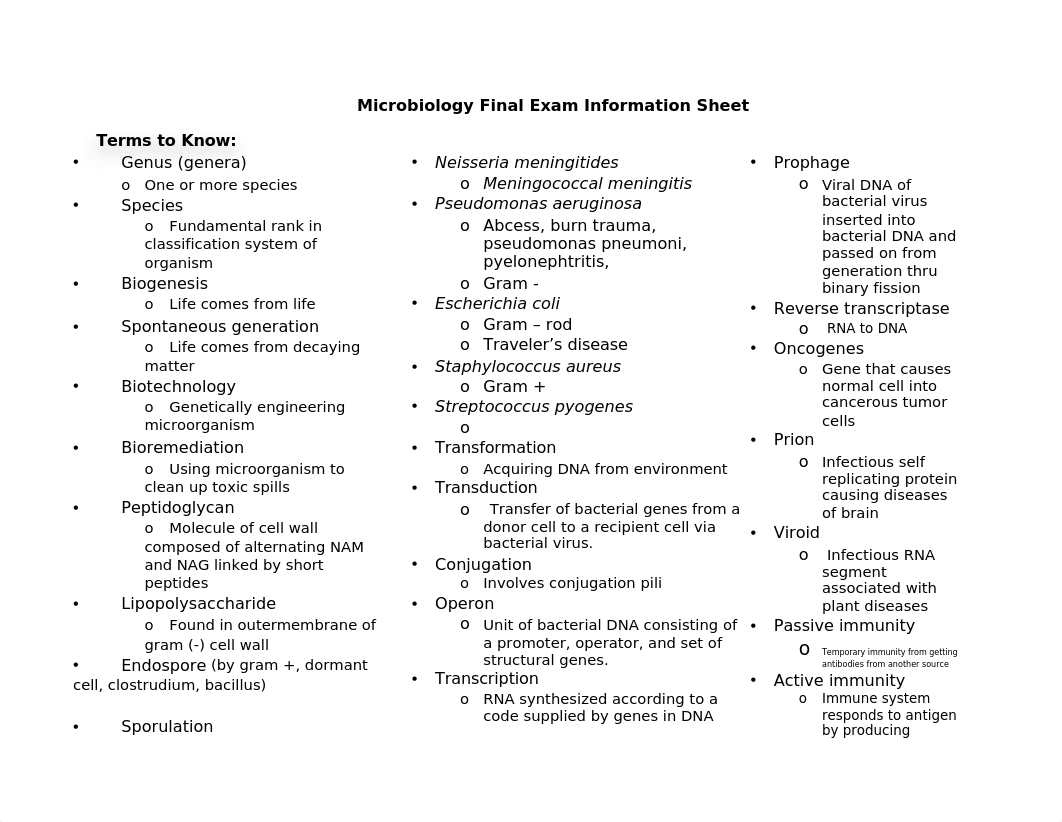 Microbiology Final Exam Information Sheet S2016(1)_duo9atxron7_page1