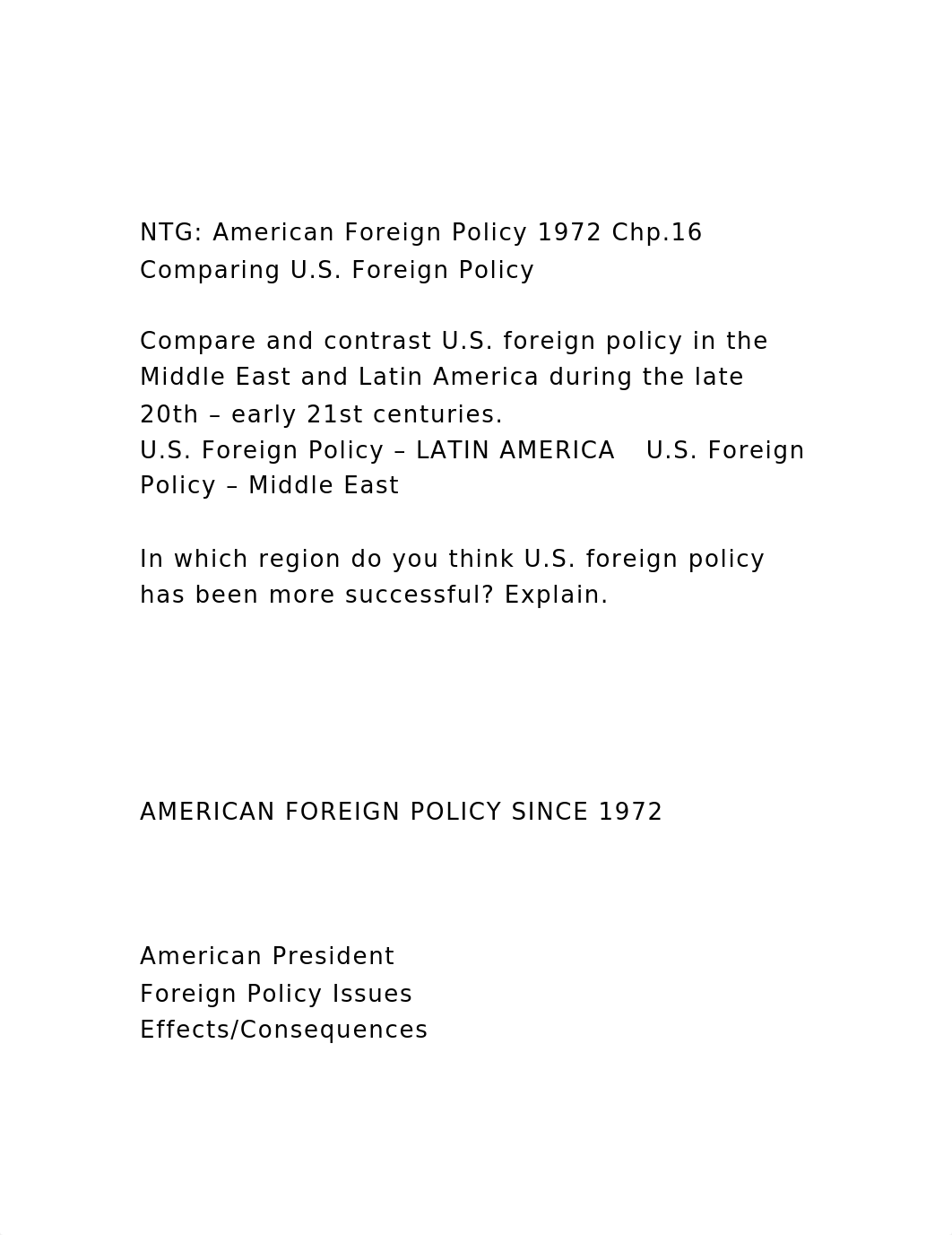 NTG American Foreign Policy 1972 Chp.16Comparing U.S. Foreign.docx_duor5rafn5c_page2