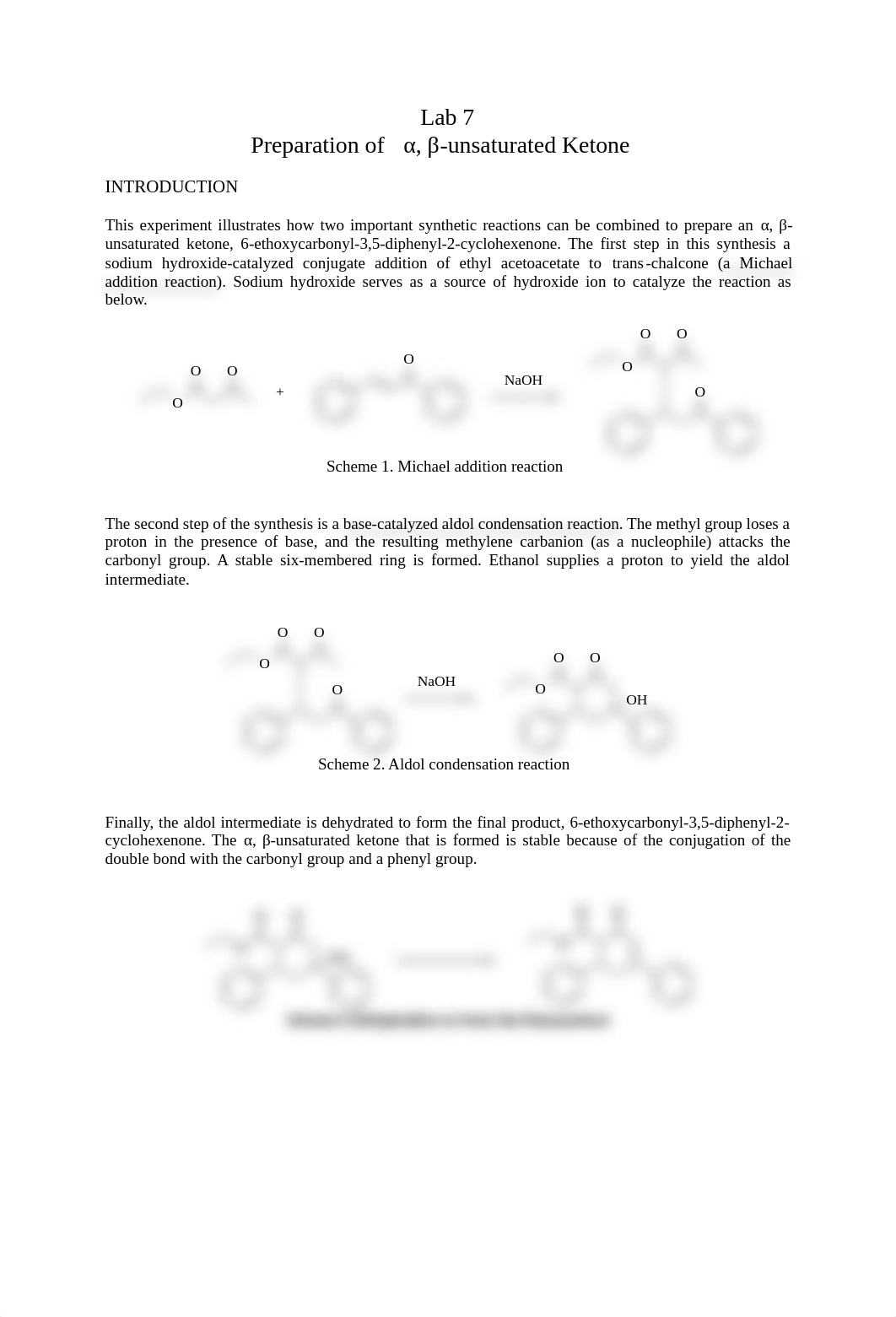 Lab 7_Preparation of a, b Unsaturated Ketone Lab Manual.pdf_duose6yph6k_page1