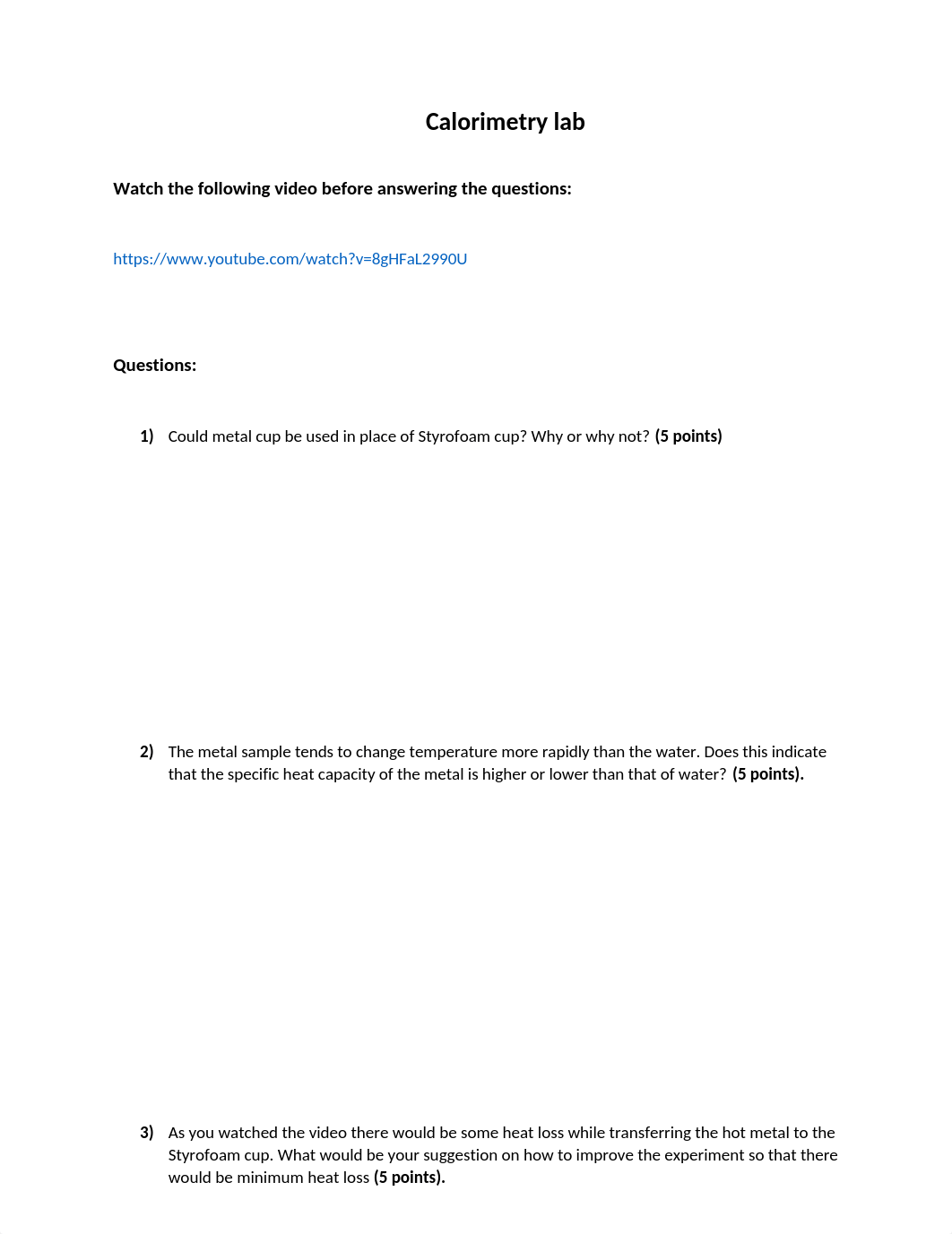 Calorimetry lab-CHM 1020 L Answers.docx_duou139znbt_page1