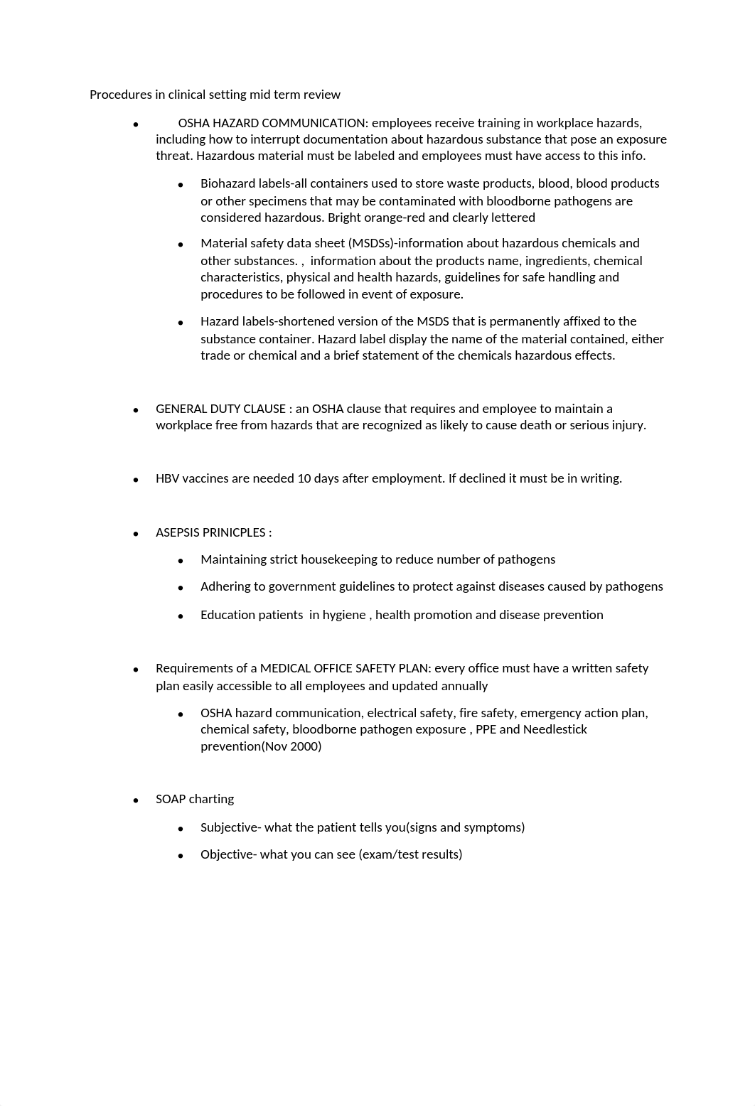 Procedures in clinical setting mid term review_dup2doyliq3_page1