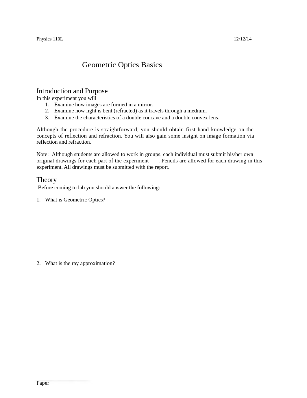 13 PHYS 110L Geometric Optics Basics_dup5svyhu1o_page1