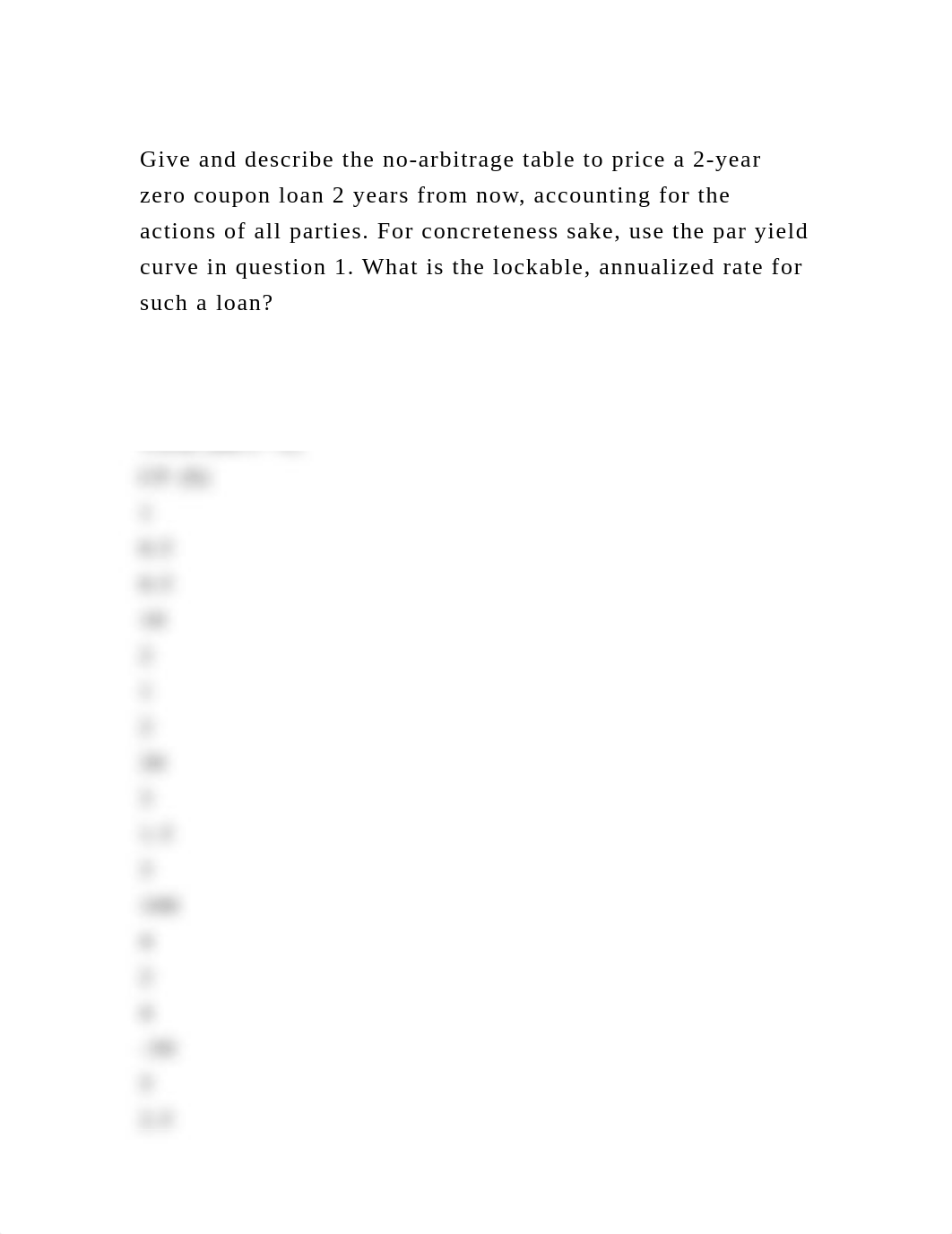 Give and describe the no-arbitrage table to price a 2-year zero coup.docx_dupnbah78t4_page2