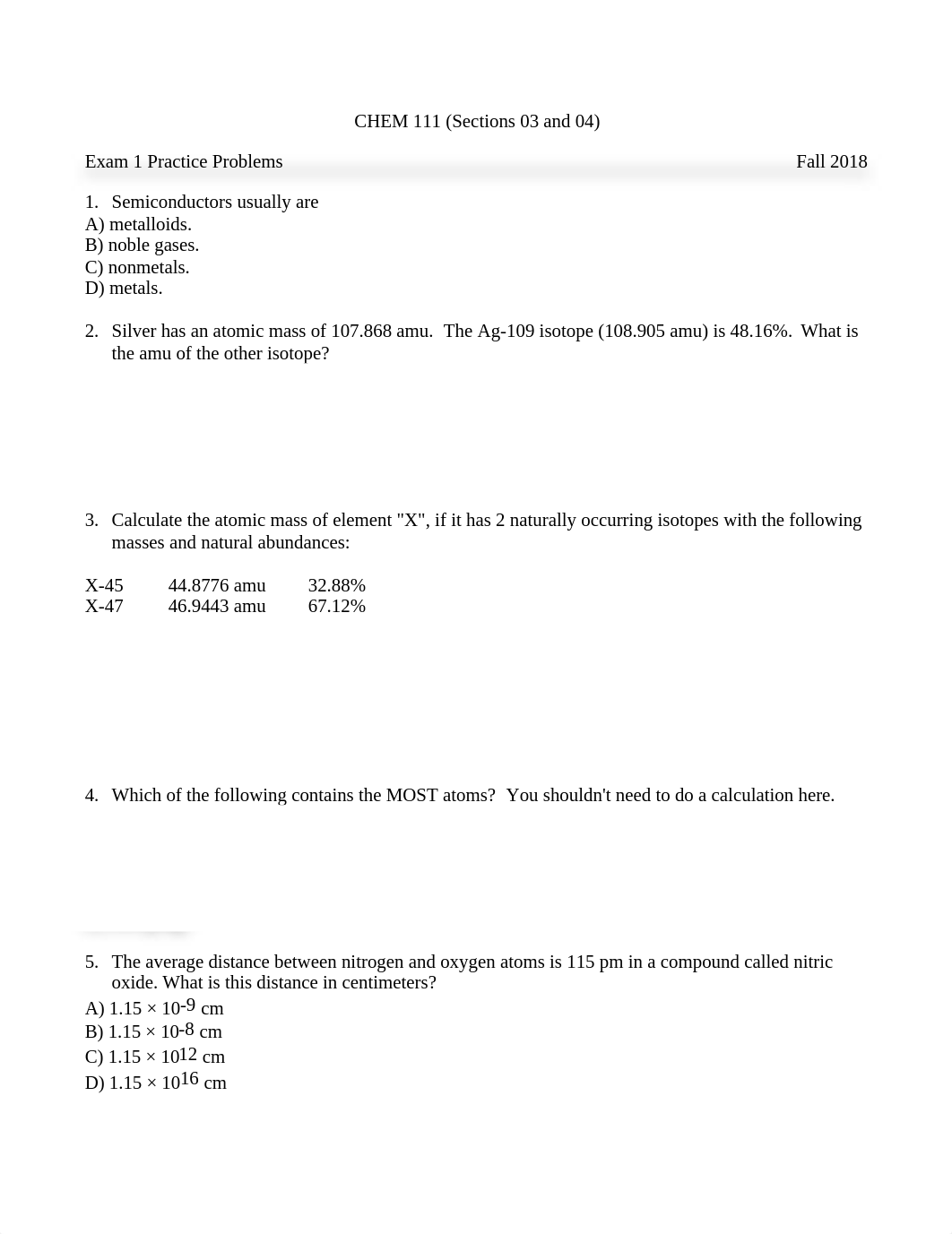 CHEM 111-Exam 1 Study Problems and Solutions (2018).pdf_dupqfs630y2_page1