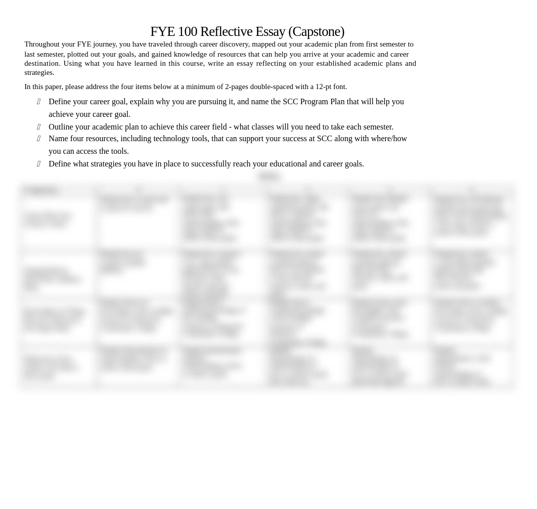 FYE 100 Reflection Essay with Rubric 20 21.docx_dupwntbxa2u_page1