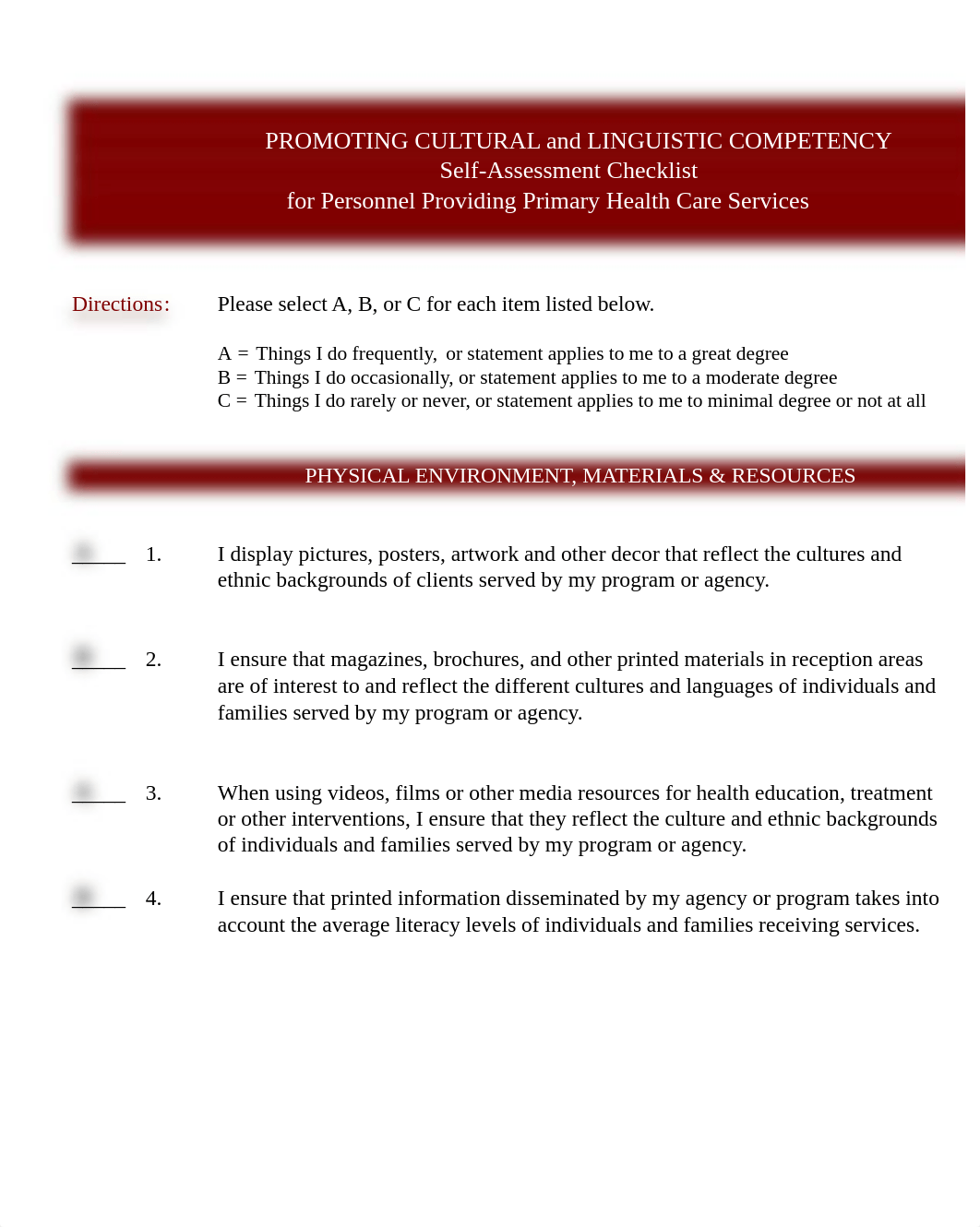 Primary Care Self-Assessment Checklist Madison Washington.pdf_duq6fquhxaa_page1