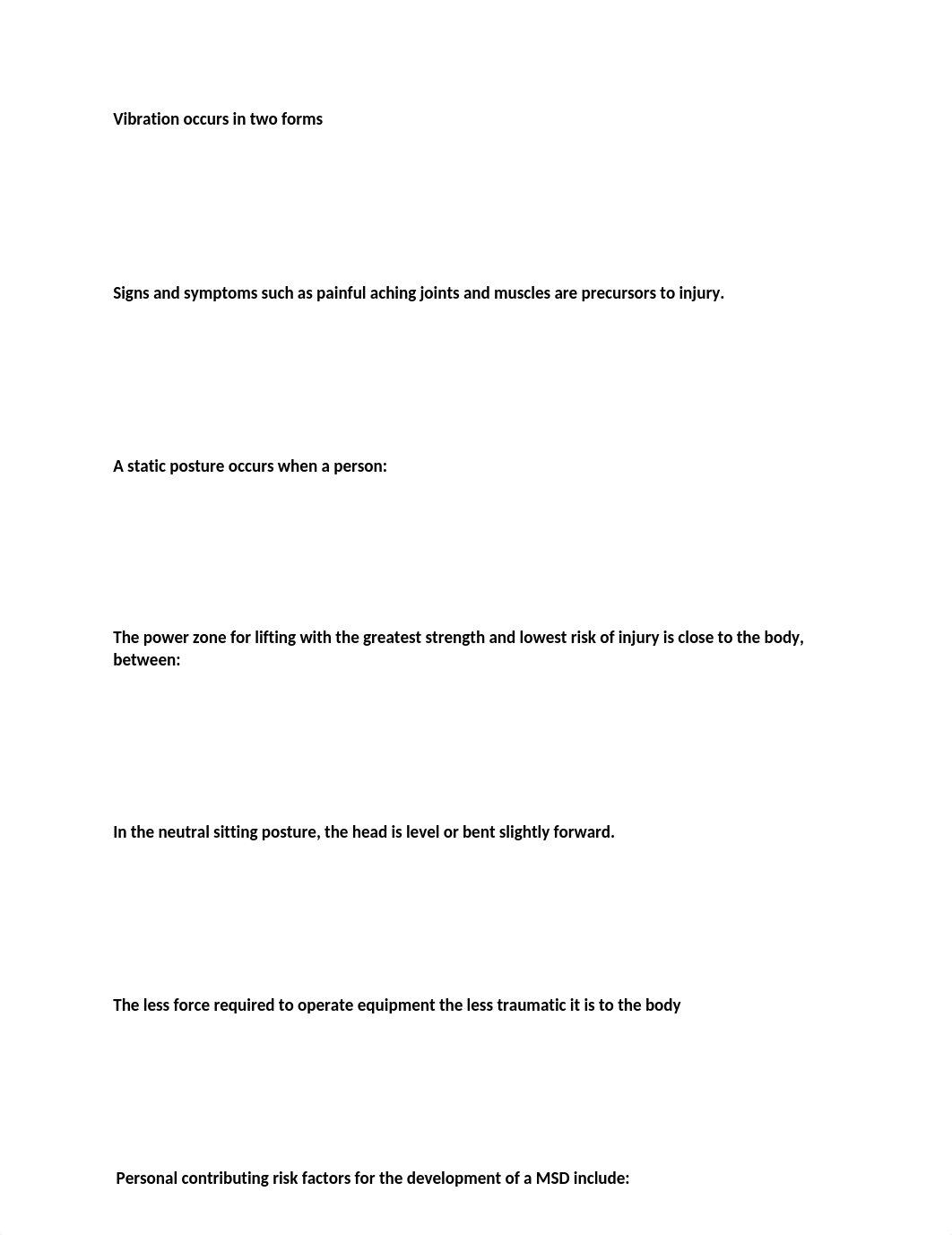 General Ergonomics Awairness Test Answers.docx_duqbyzo4kbw_page1