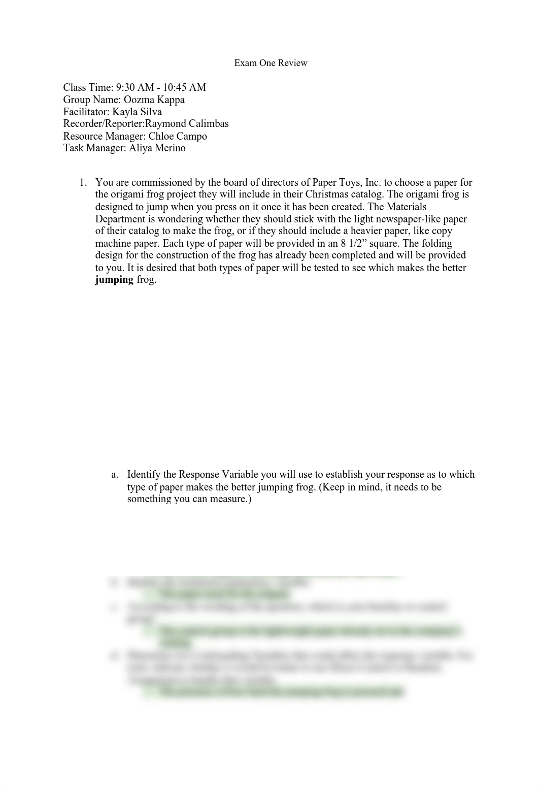 Group Exam One Review - OZ.pdf_duqhujjedr0_page1