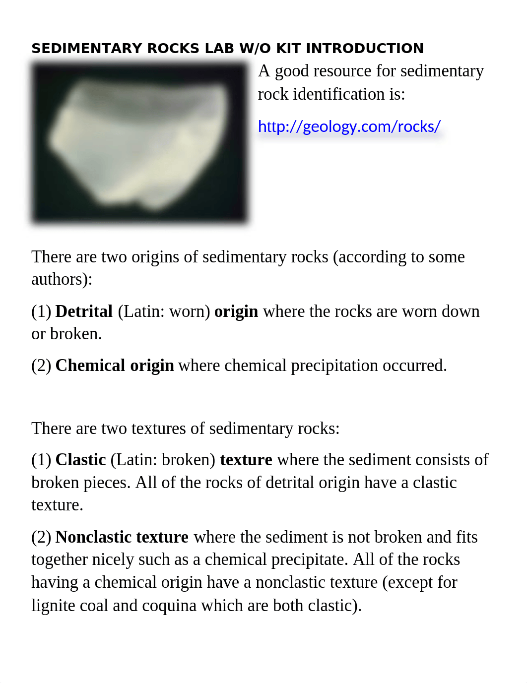 SEDIMENTARY ROCKS LAB W_O KIT - INTRODUCTION(7).docx_duqkjsps50s_page1