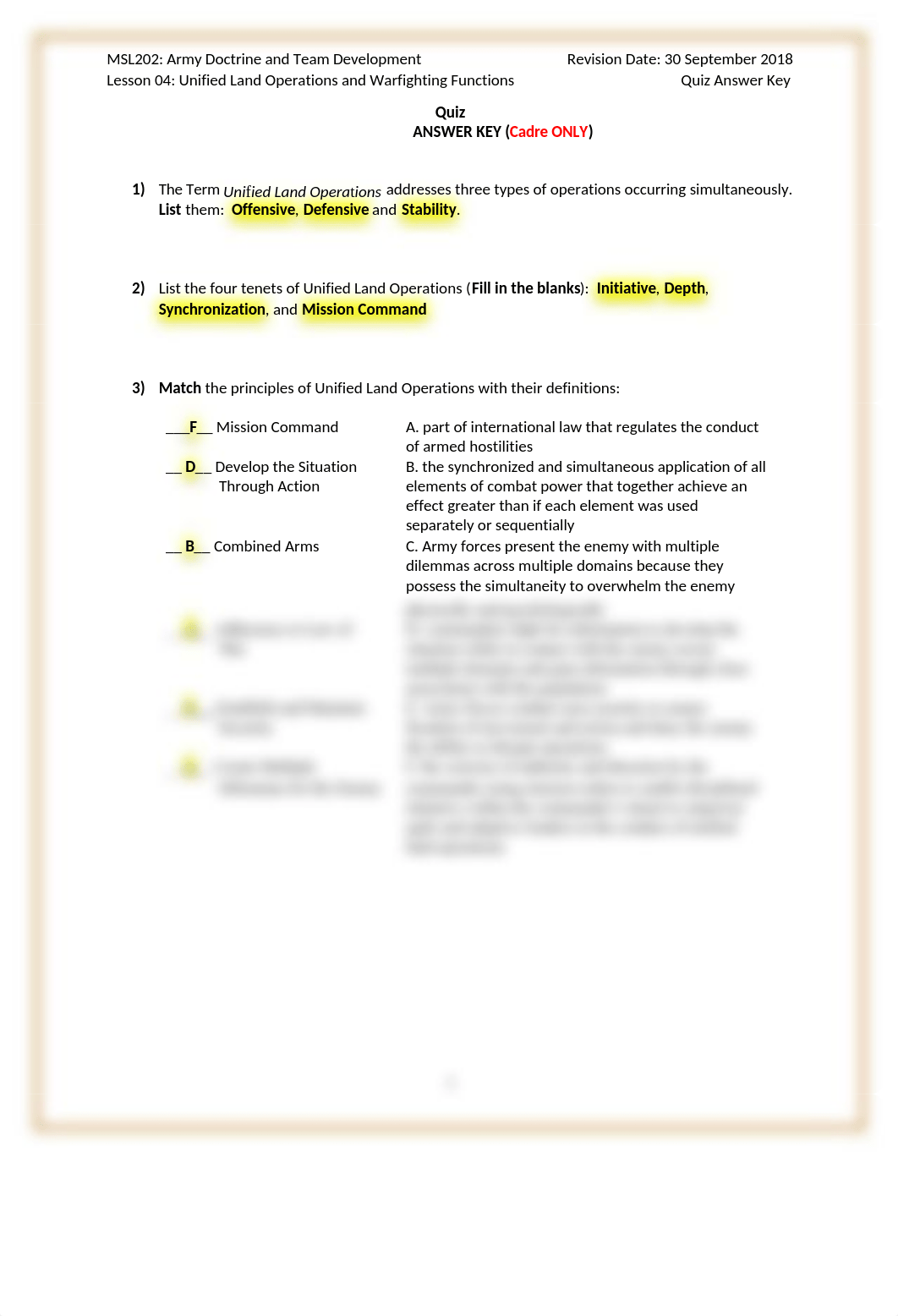 MSL202L04 ULO & Warfighting Functions Quiz Ans Key.docx_duqkmgn2pa6_page1